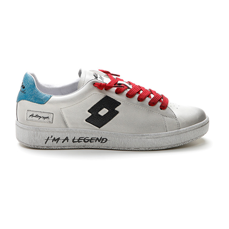 Men Lotto Autograph Legend Leggenda White / Black / Blue | 61253-VAYO