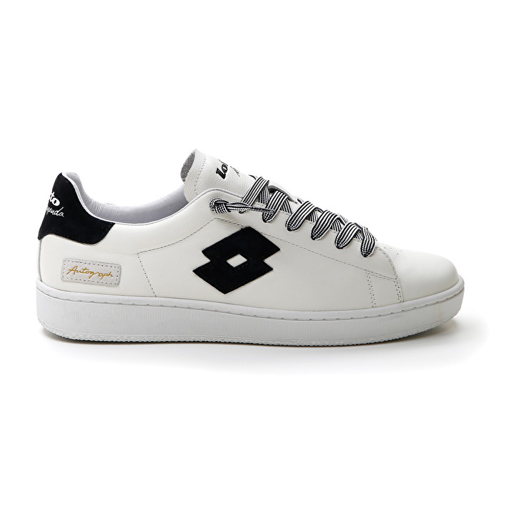Men Lotto Autograph Leggenda White / Black | 97435-JPMC