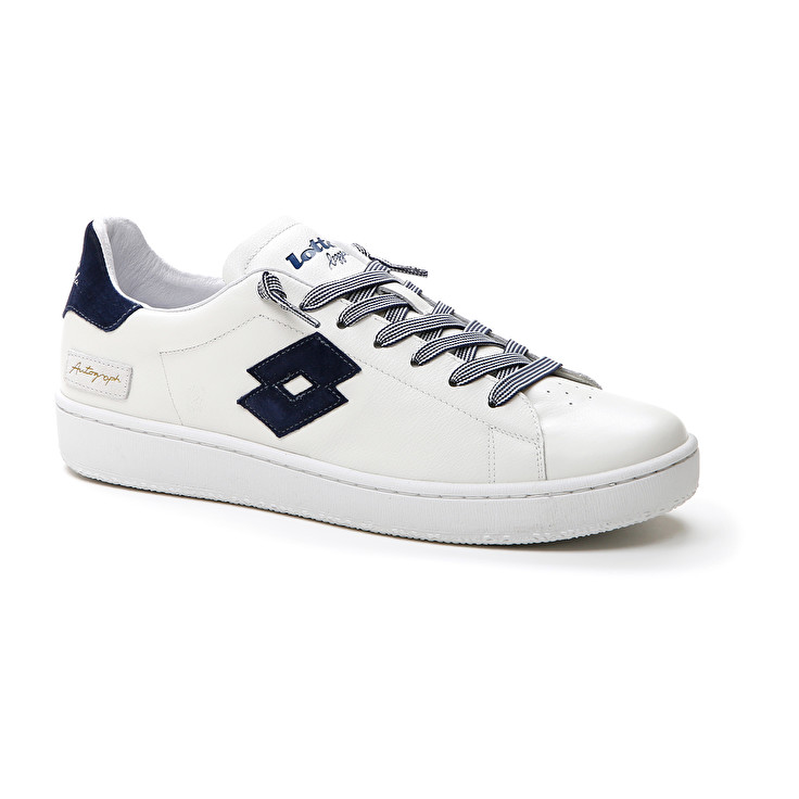 Men Lotto Autograph Leggenda White / Blue | 09283-ZBUT