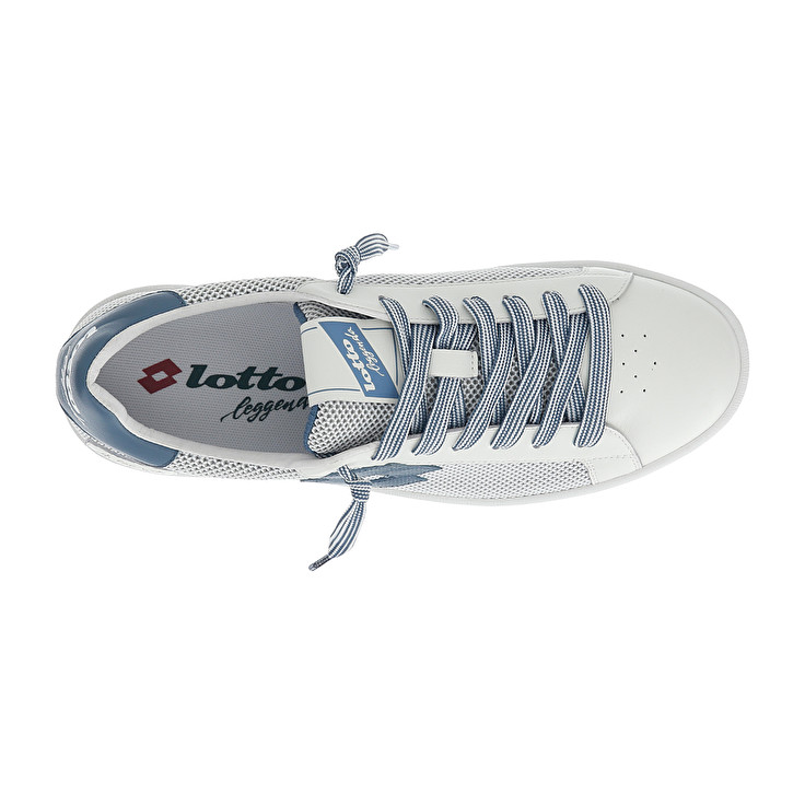 Men Lotto Autograph Net Leggenda White / Blue | 97104-LFAV