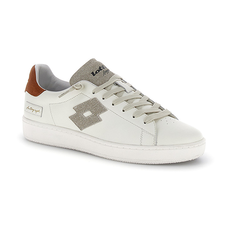 Men Lotto Autograph Stripes Leggenda White | 16873-QNCY