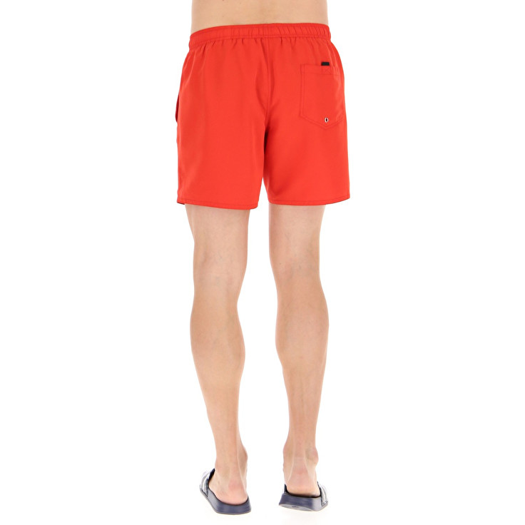 Men Lotto Basic Beachwear Red | 70596-ADQH