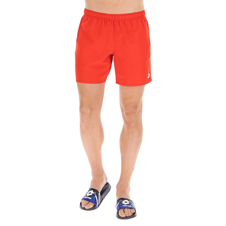 Men Lotto Basic Beachwear Red | 70596-ADQH