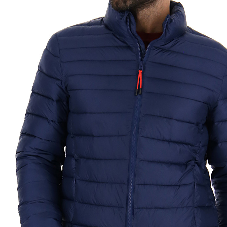 Men Lotto Bomber Cortina Iii Pad Pl Jackets Blue | 12657-CMAY