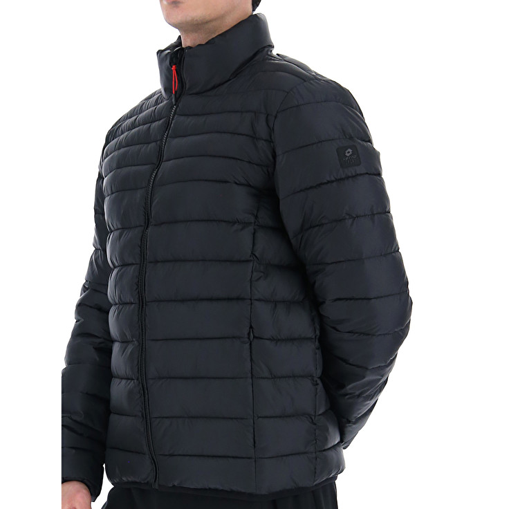Men Lotto Bomber Cortina Iii Pad Pl Jackets Black | 78542-OBZA