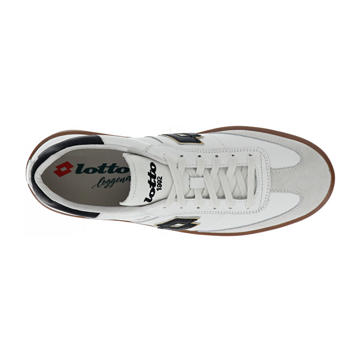Men Lotto Brasil Select Lth Leggenda White / Black | 29741-MTOF