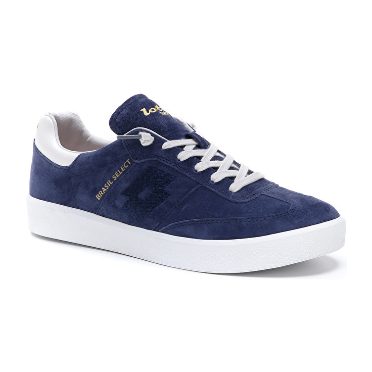 Men Lotto Brasil Select Sd Leggenda Blue / White | 39175-USNG