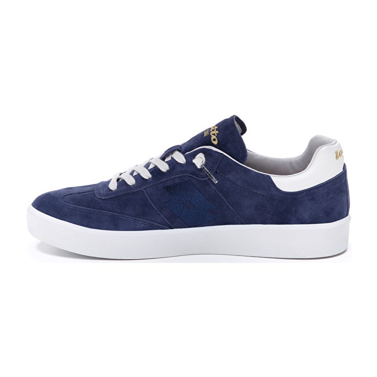 Men Lotto Brasil Select Sd Leggenda Blue / White | 39175-USNG