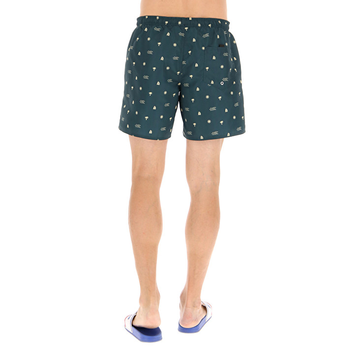 Men Lotto Club Beachwear Deep / Green | 45127-YCKH