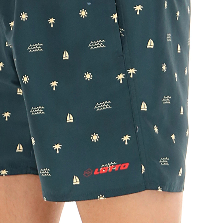 Men Lotto Club Beachwear Deep / Green | 45127-YCKH