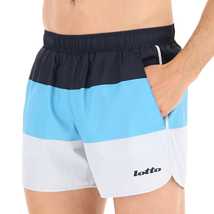 Men Lotto Color Beachwear Blue | 19052-HOYE