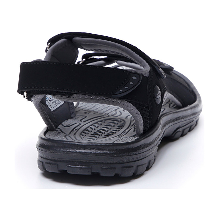 Men Lotto Dakkar Iii Sandals Black | 25763-BVRP