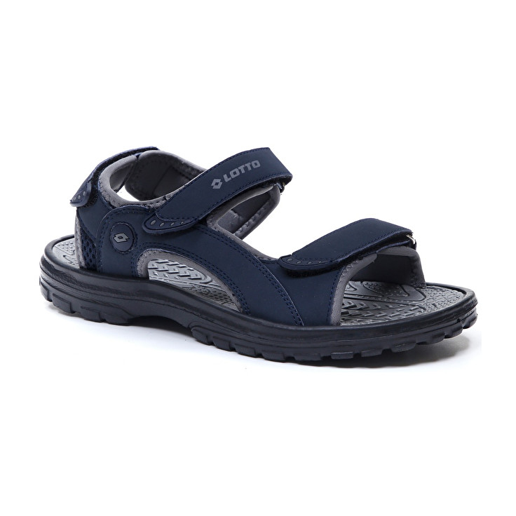 Men Lotto Dakkar Iii Sandals Dark / Blue | 24915-DMVE