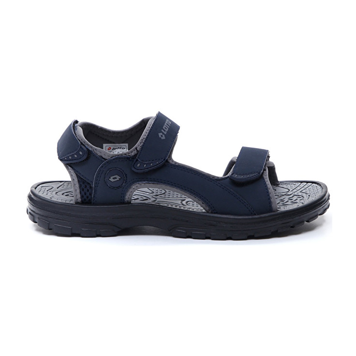 Men Lotto Dakkar Iii Sandals Dark / Blue | 24915-DMVE
