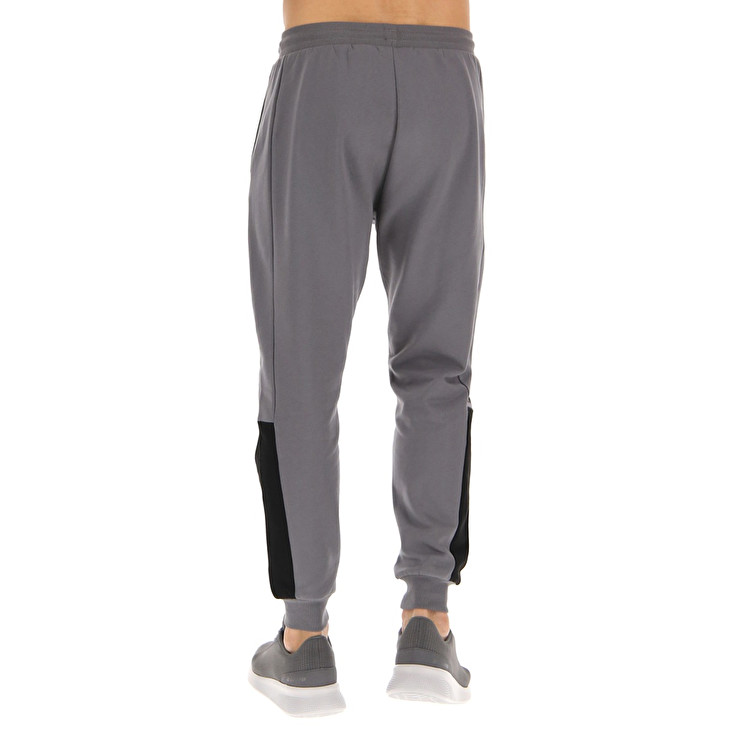 Men Lotto Dinamico V Cuff Fl Sport Pants Grey | 54178-EBHT