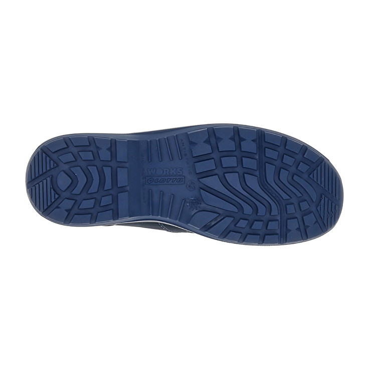 Men Lotto Hit 200 S3 Safety Shoes Blue / Black / Green | 14869-ITUB