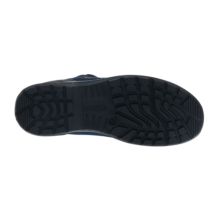 Men Lotto Hit 425 S1p Safety Shoes Blue / Silver | 21754-EBMZ