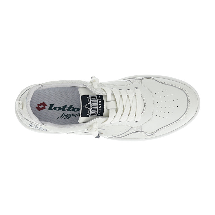Men Lotto Hoop Stars Leggenda White / Black | 13024-IXVT