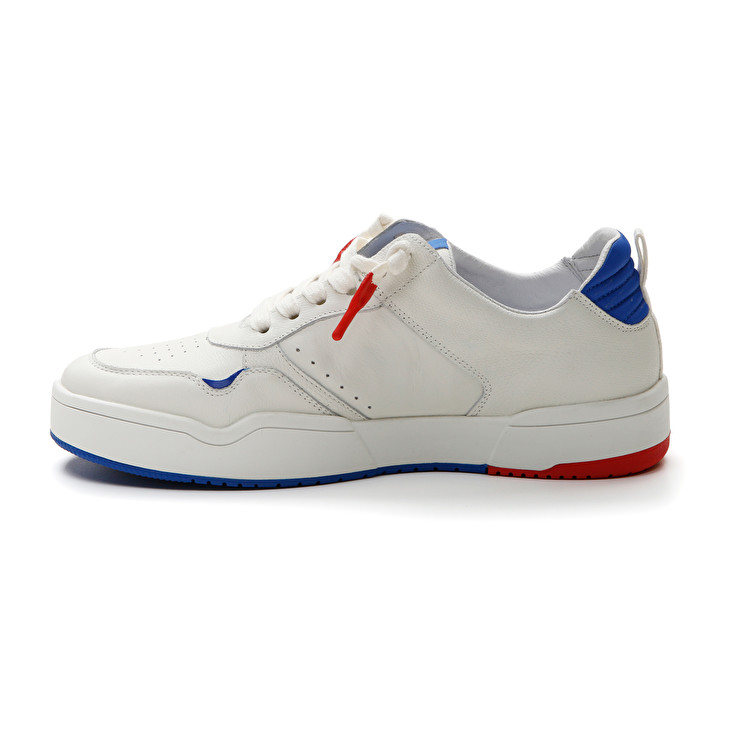 Men Lotto Hoop Stars Leggenda White / Blue | 48697-PVFZ