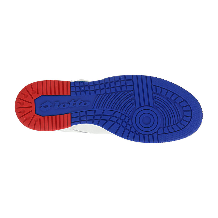 Men Lotto Hoop Stars Leggenda White / Blue | 48697-PVFZ
