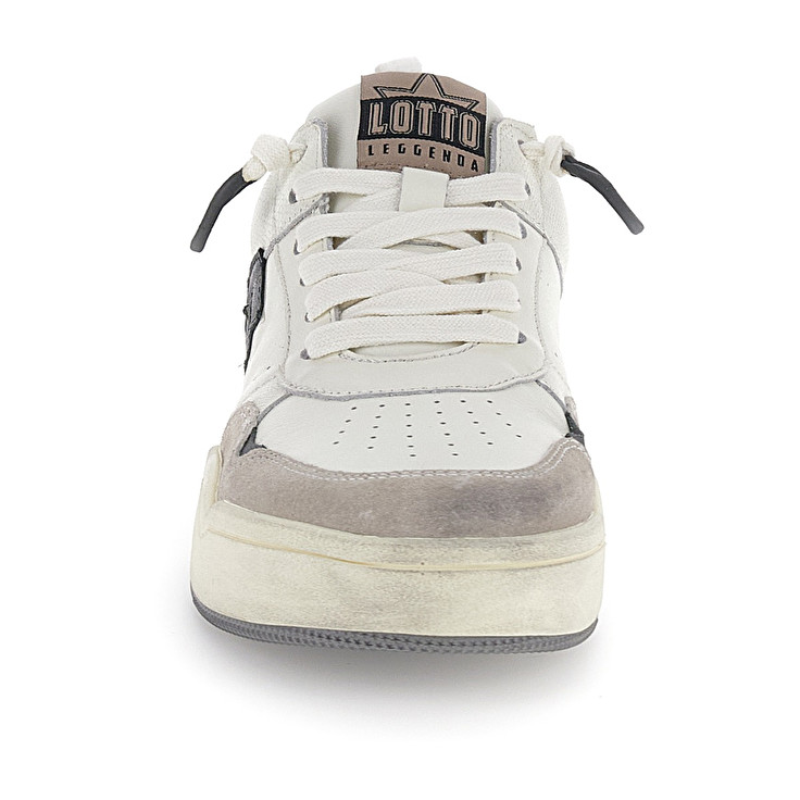 Men Lotto Hoop Stars Rub 2 Leggenda White | 45871-XRTZ