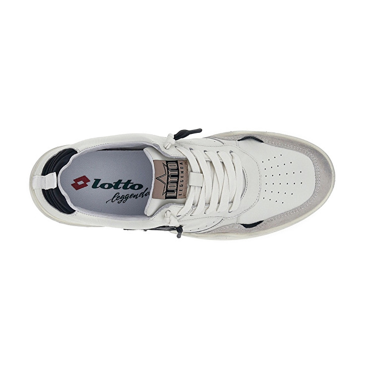 Men Lotto Hoop Stars Rub 2 Leggenda White | 45871-XRTZ