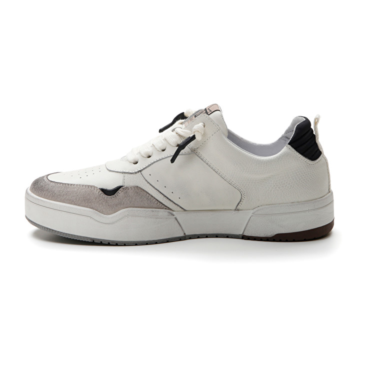 Men Lotto Hoop Stars Rub Leggenda White / Black | 08246-SYCH