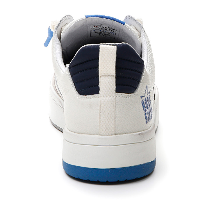 Men Lotto Hoop Stars Rub Leggenda White | 42816-REYO