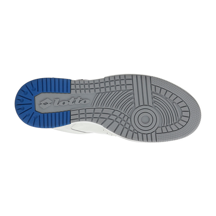 Men Lotto Hoop Stars Rub Leggenda White | 42816-REYO
