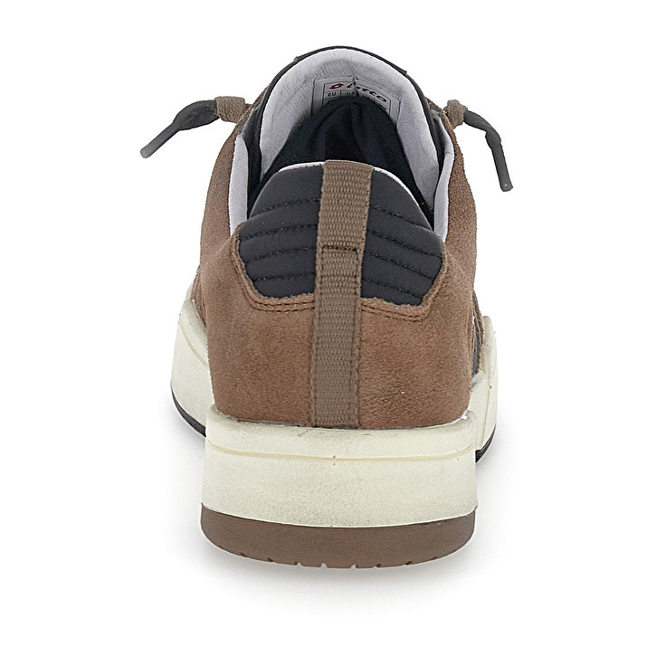 Men Lotto Hoop Stars Suede Leggenda Brown / Black | 38107-MWPZ