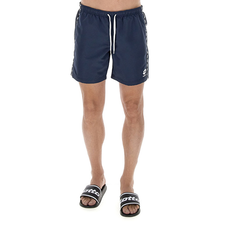 Men Lotto Icon Beachwear Navy / Blue | 46859-NKPC