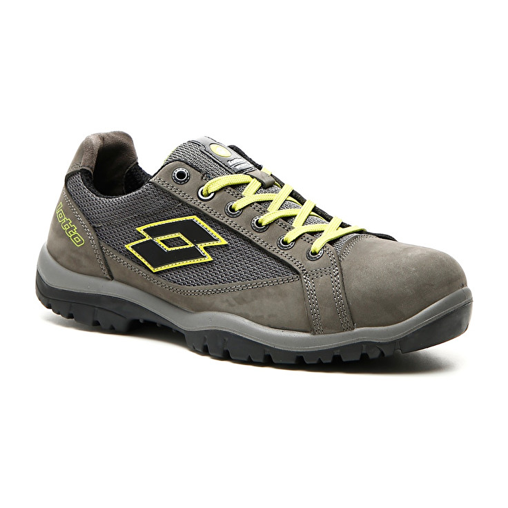 Men Lotto Jump 500 Safety Shoes Grey | 32847-PLHN