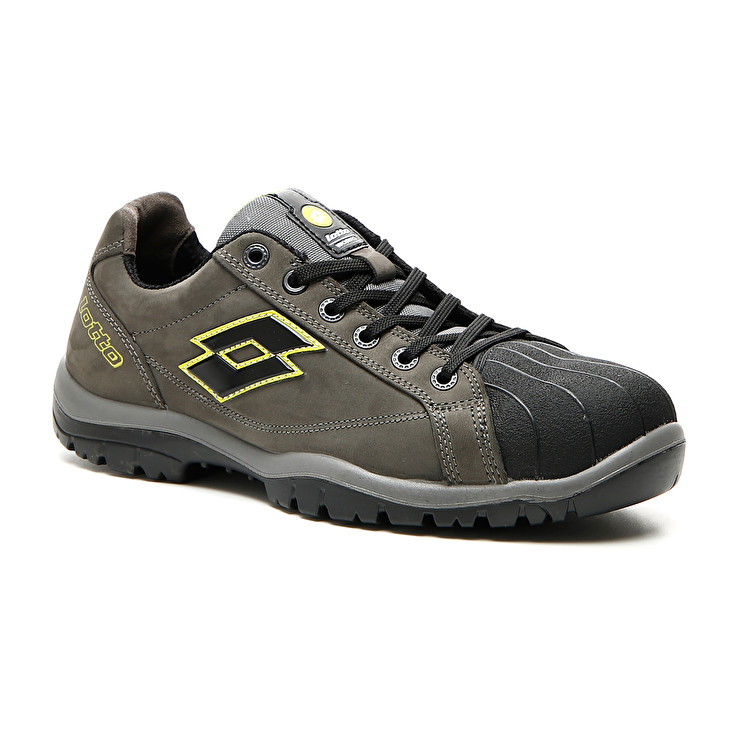 Men Lotto Jump 700 S3 Src Safety Shoes Grey | 64935-NBDE