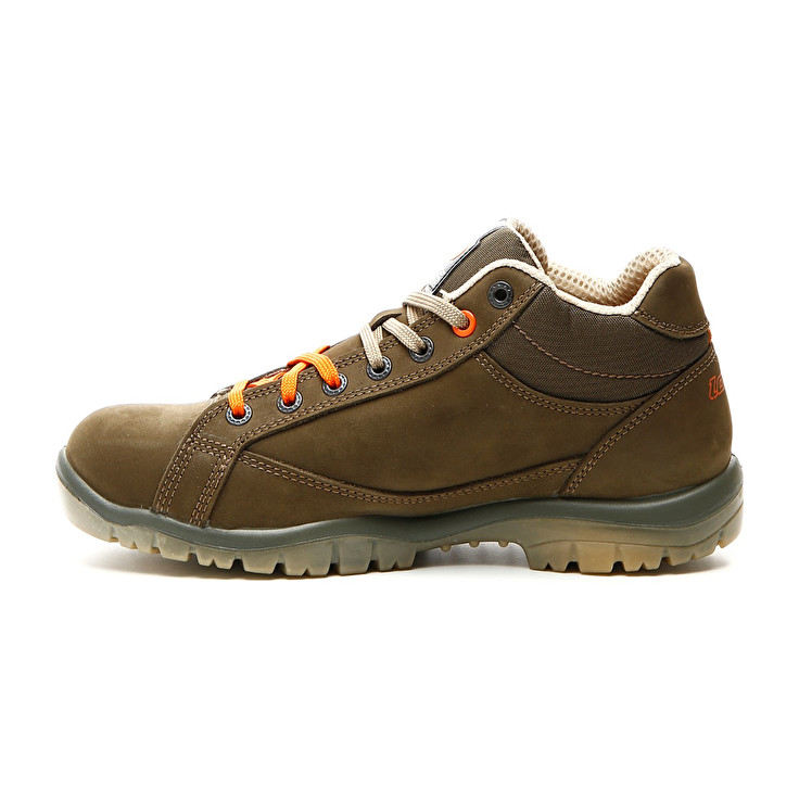 Men Lotto Jump Mid 900 S3 Src Safety Shoes Brown | 47513-XSAR