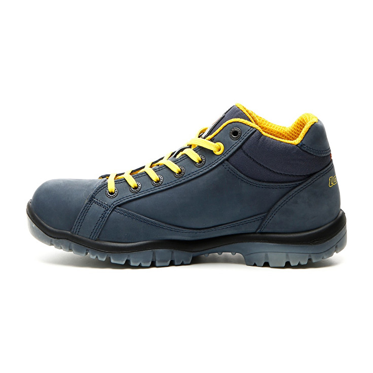 Men Lotto Jump Mid 900 Safety Shoes Blue | 29148-UQYX
