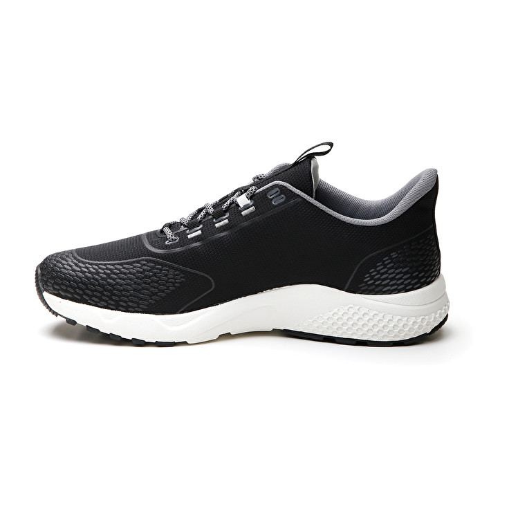 Men Lotto Kibra Amf Ii Sneakers Black / White | 60827-BUXG