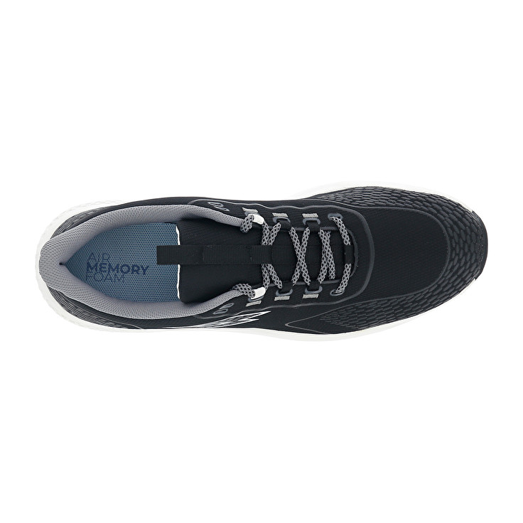 Men Lotto Kibra Amf Ii Sneakers Black / White | 60827-BUXG