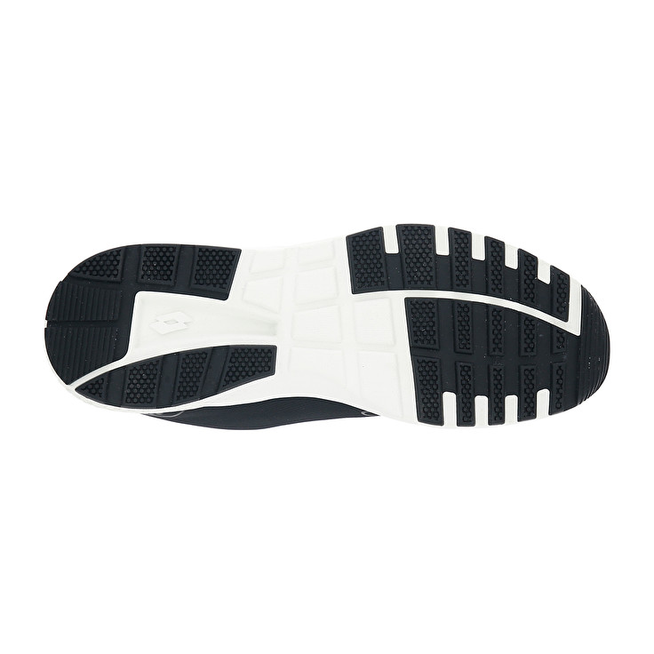 Men Lotto Kibra Amf Ii Sneakers Black / White | 60827-BUXG