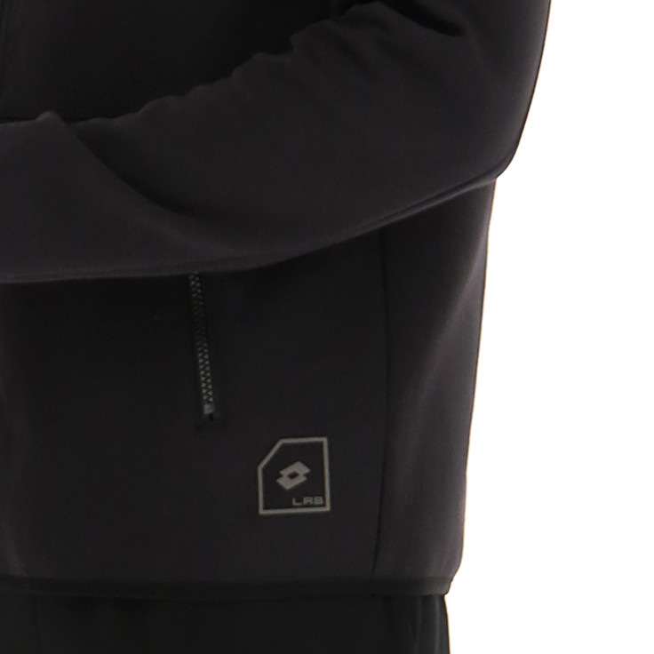 Men Lotto Lab Fz Hd Sweatshirts Black | 79561-LKXG