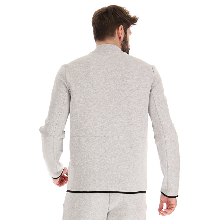Men Lotto Lab Fz Mel Sweatshirts Grey | 43267-CIQM
