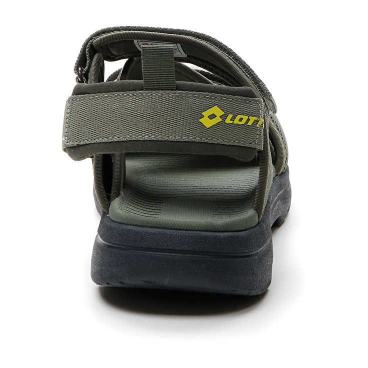 Men Lotto Levante 2 Sandals Green / Deep | 25301-GSKF