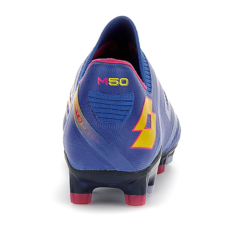 Men Lotto Maestro 100 Iv Fg Soccer Shoes Blue / Yellow | 09176-OGJZ