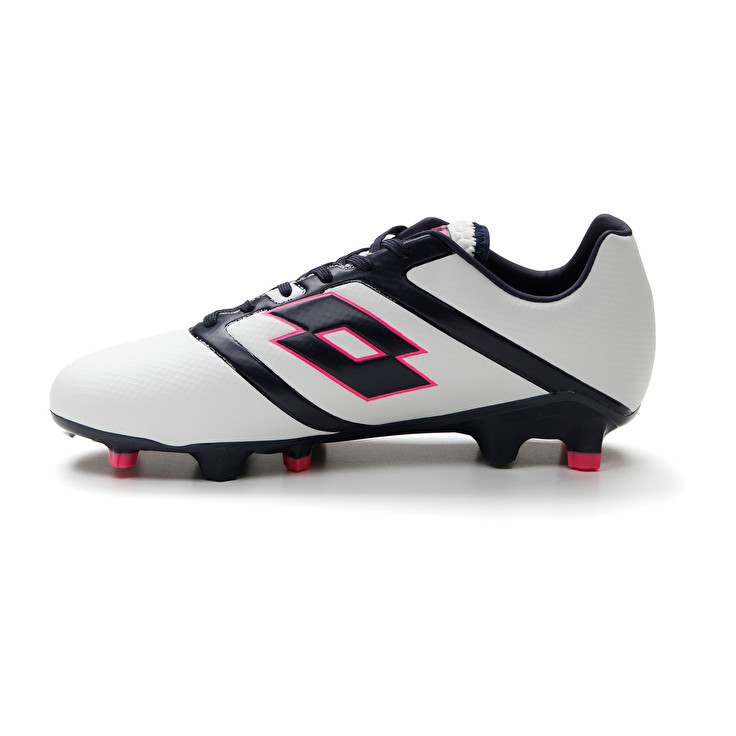 Men Lotto Maestro 300 Iv Fg Soccer Shoes White / Black | 45716-PDWG
