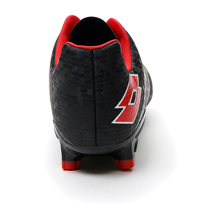 Men Lotto Maestro 700 Iv Fg Soccer Shoes Black / Red | 49068-MBTP
