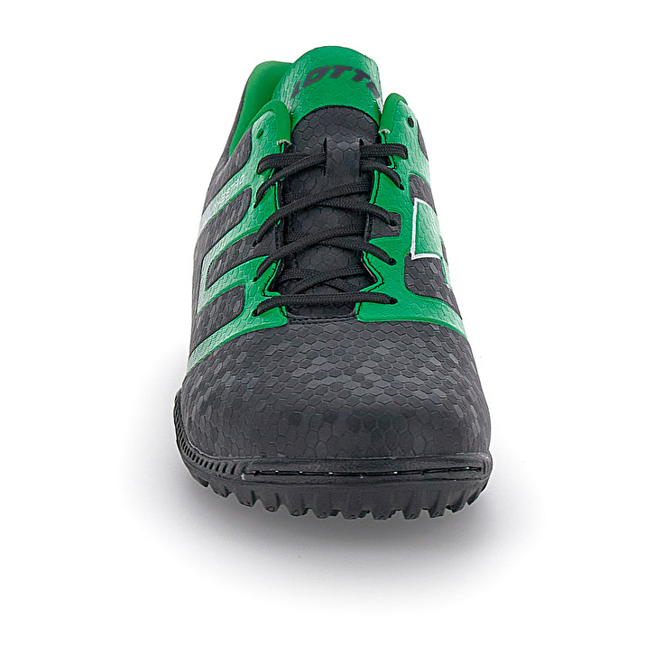 Men Lotto Maestro 700 V Tf Soccer Shoes Black / Green | 87291-WNCM