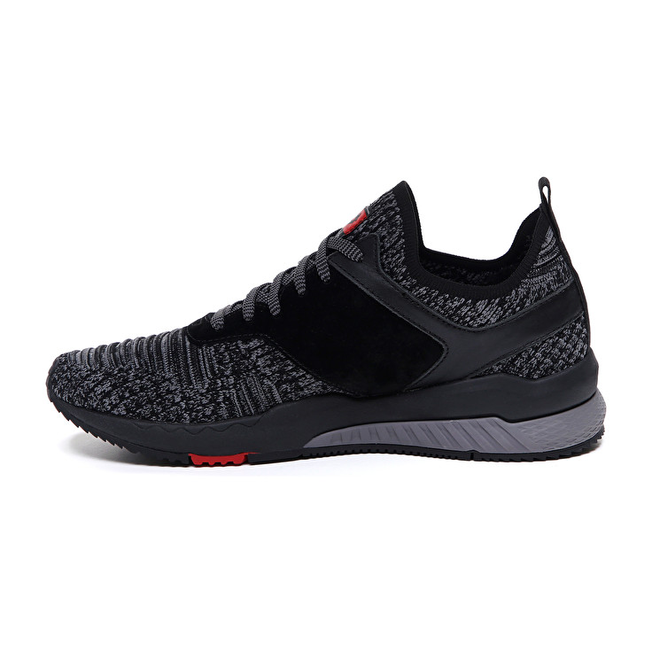 Men Lotto Marathon Knit Leggenda Black / Light | 30249-OGFA