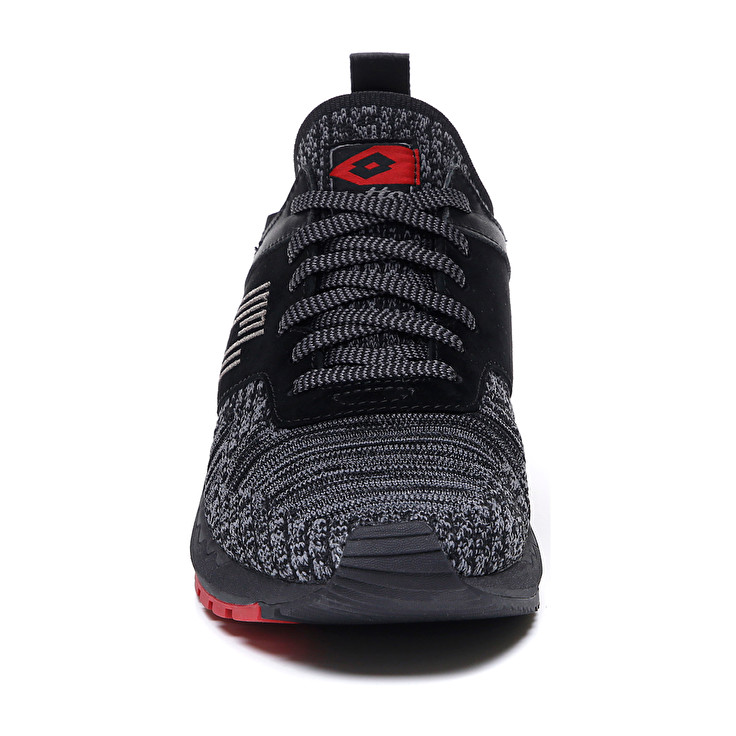 Men Lotto Marathon Knit Leggenda Black / Light | 30249-OGFA