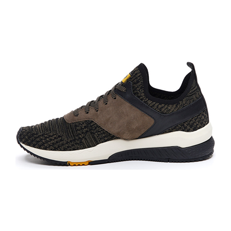 Men Lotto Marathon Knit Leggenda Dark / Olive / Black | 87564-ODBI