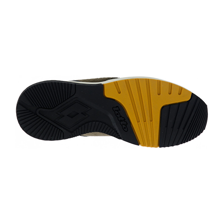 Men Lotto Marathon Knit Leggenda Dark / Olive / Black | 87564-ODBI