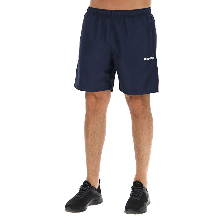Men Lotto Milano Ii Db Shorts Navy | 83704-DMPZ